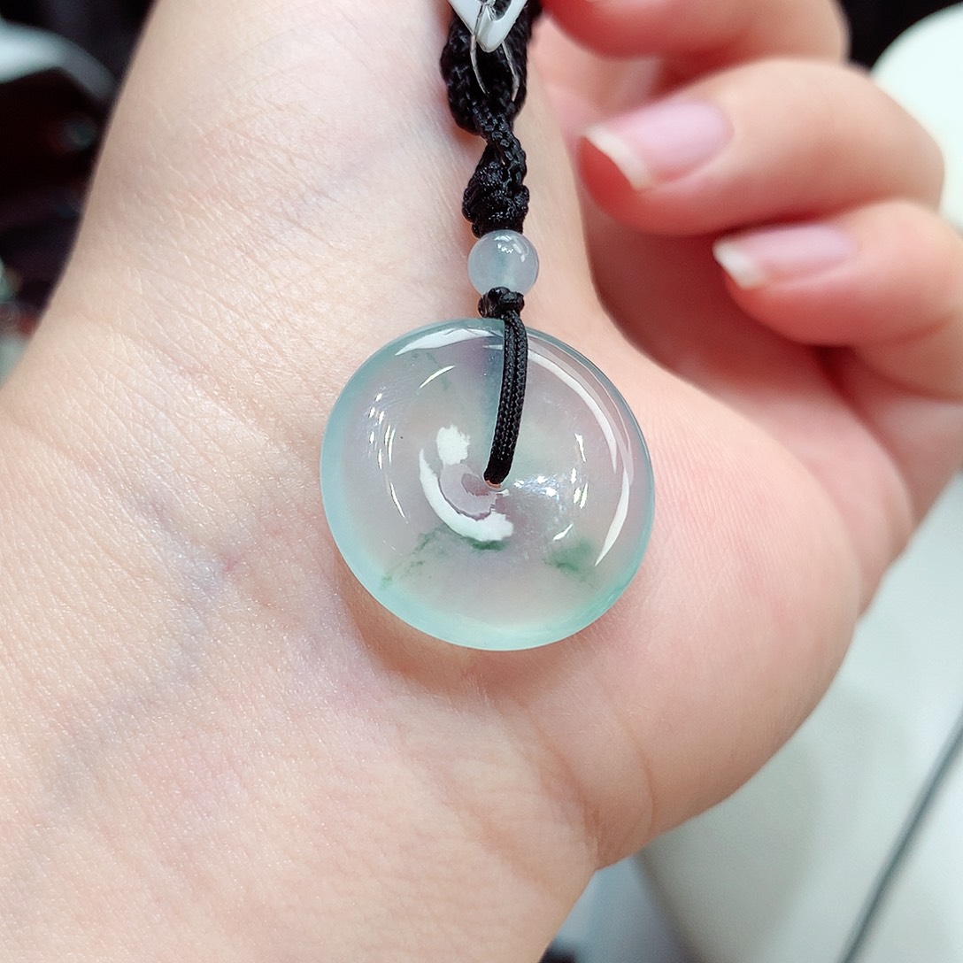 颈饰未镶嵌翡翠翡翠24，20.8/4.3