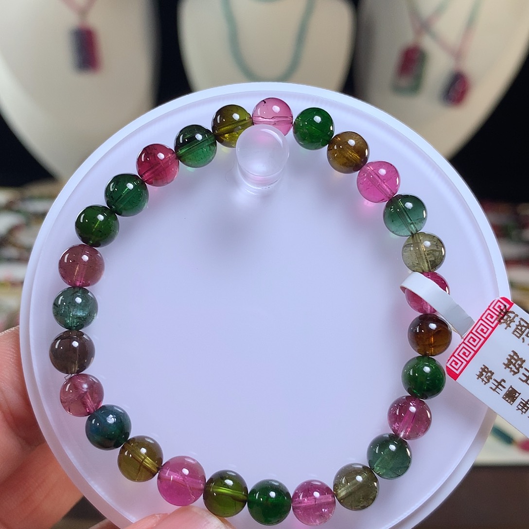 碧玺手链未镶嵌碧玺手链