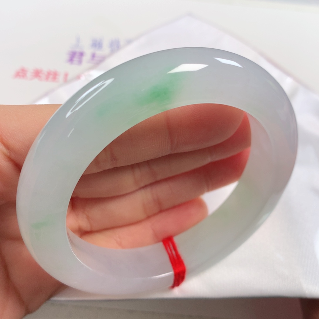 未镶嵌手镯翡翠 正圈241高货瑕疵漏⭐⭐⭐⭐⭐强推