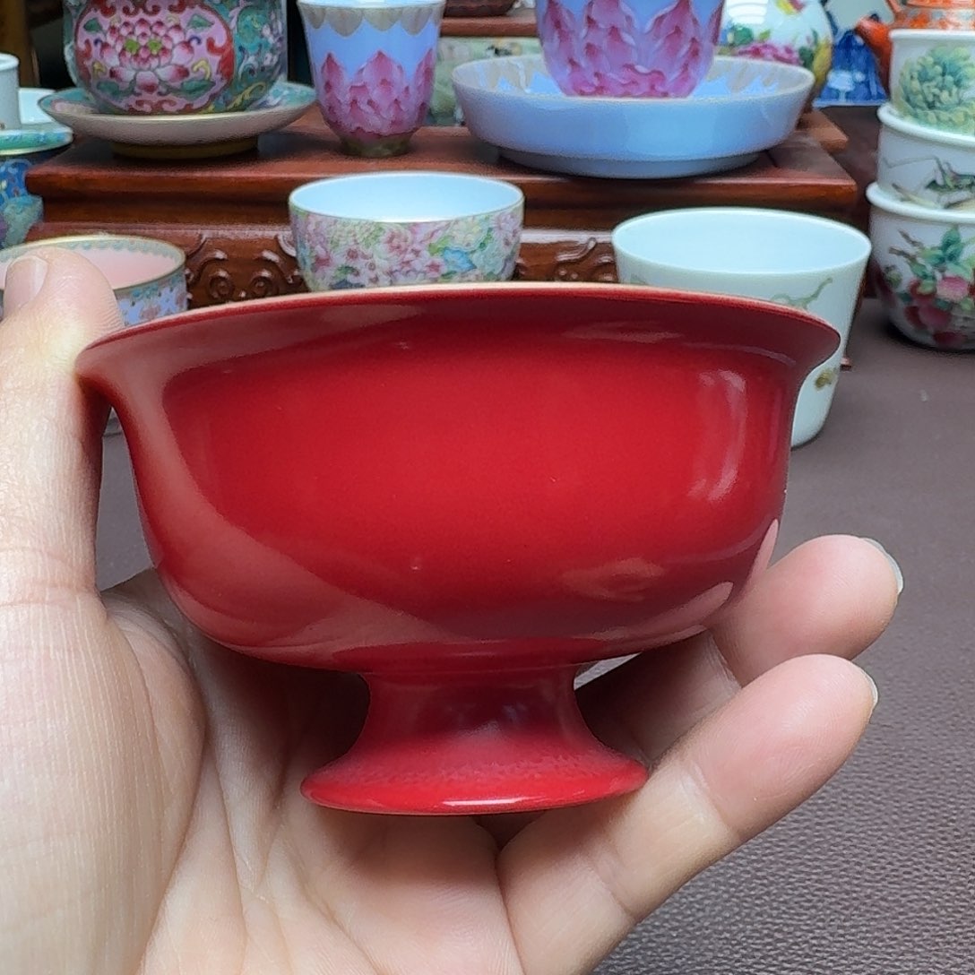 瓷片景德镇仿古手工制作精品展示