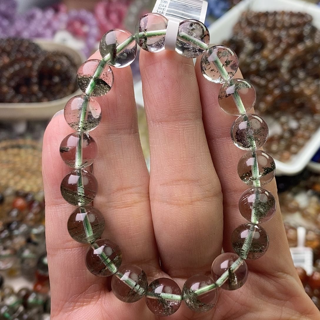 水晶手链未镶嵌晓***?卡10