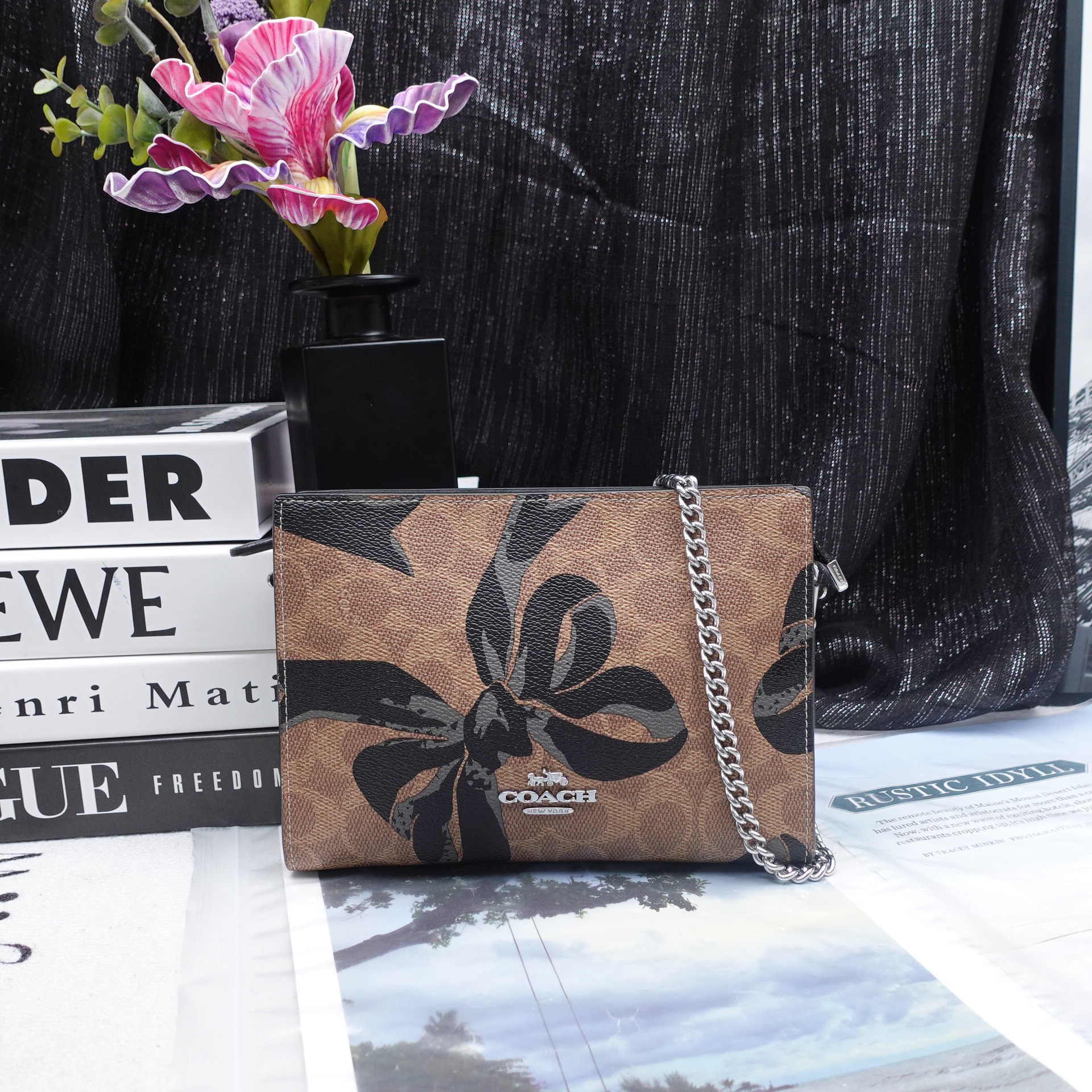 95新 COACH/蔻驰 单肩包/T10220837