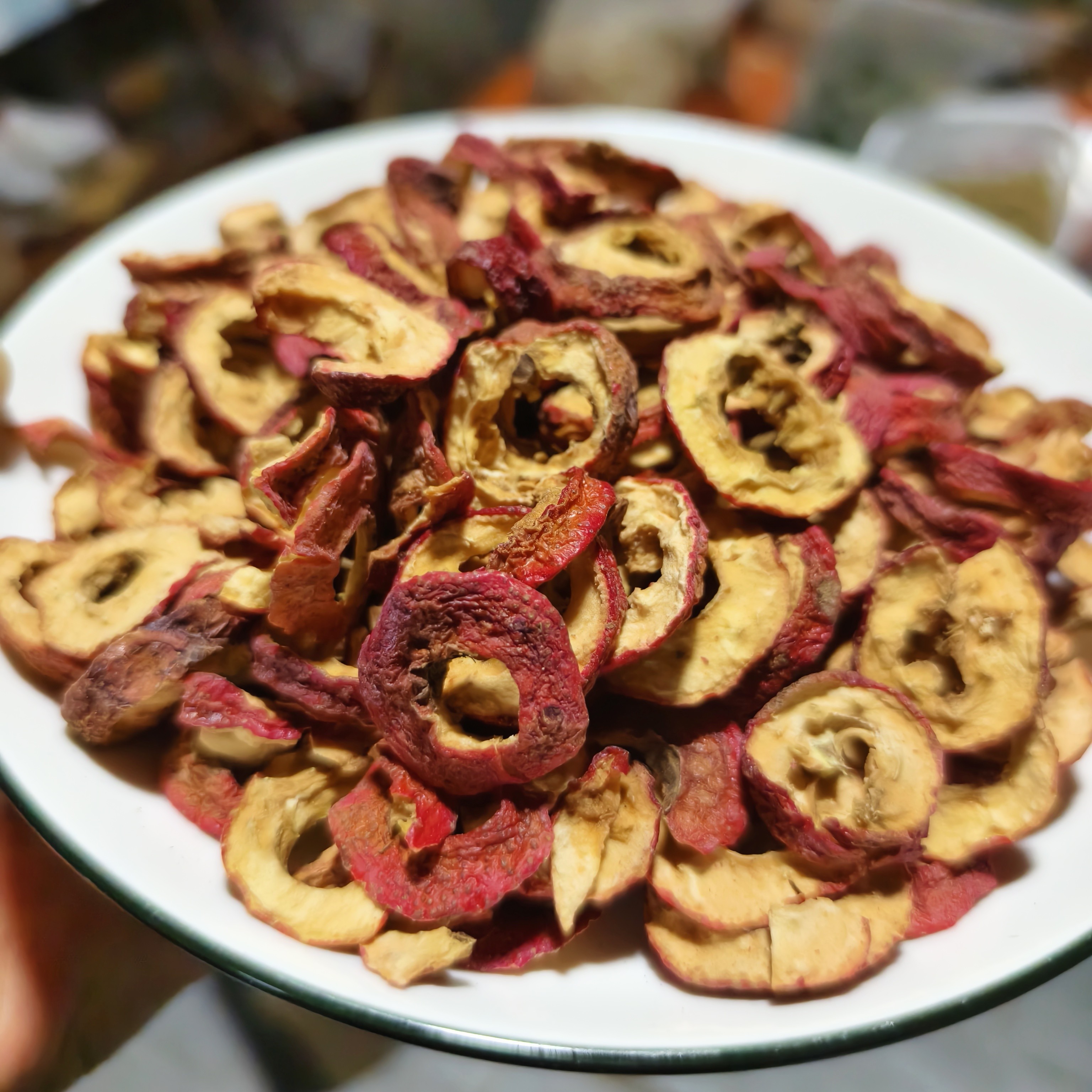 精选无核山楂干干净肉厚空心山楂圈头茬新货可泡茶煲汤休闲食品