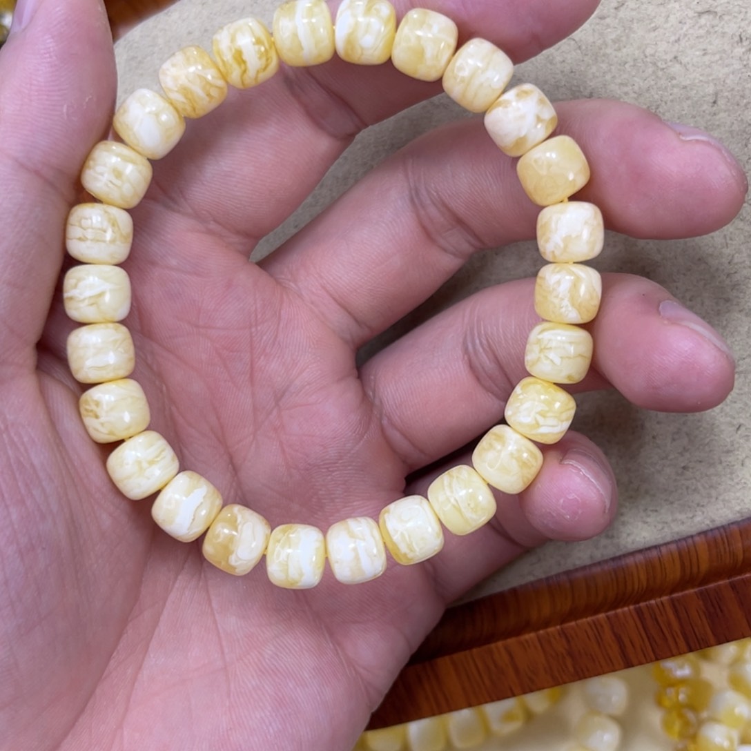 蜜蜡珠宝奇石未镶嵌答*8.5mm