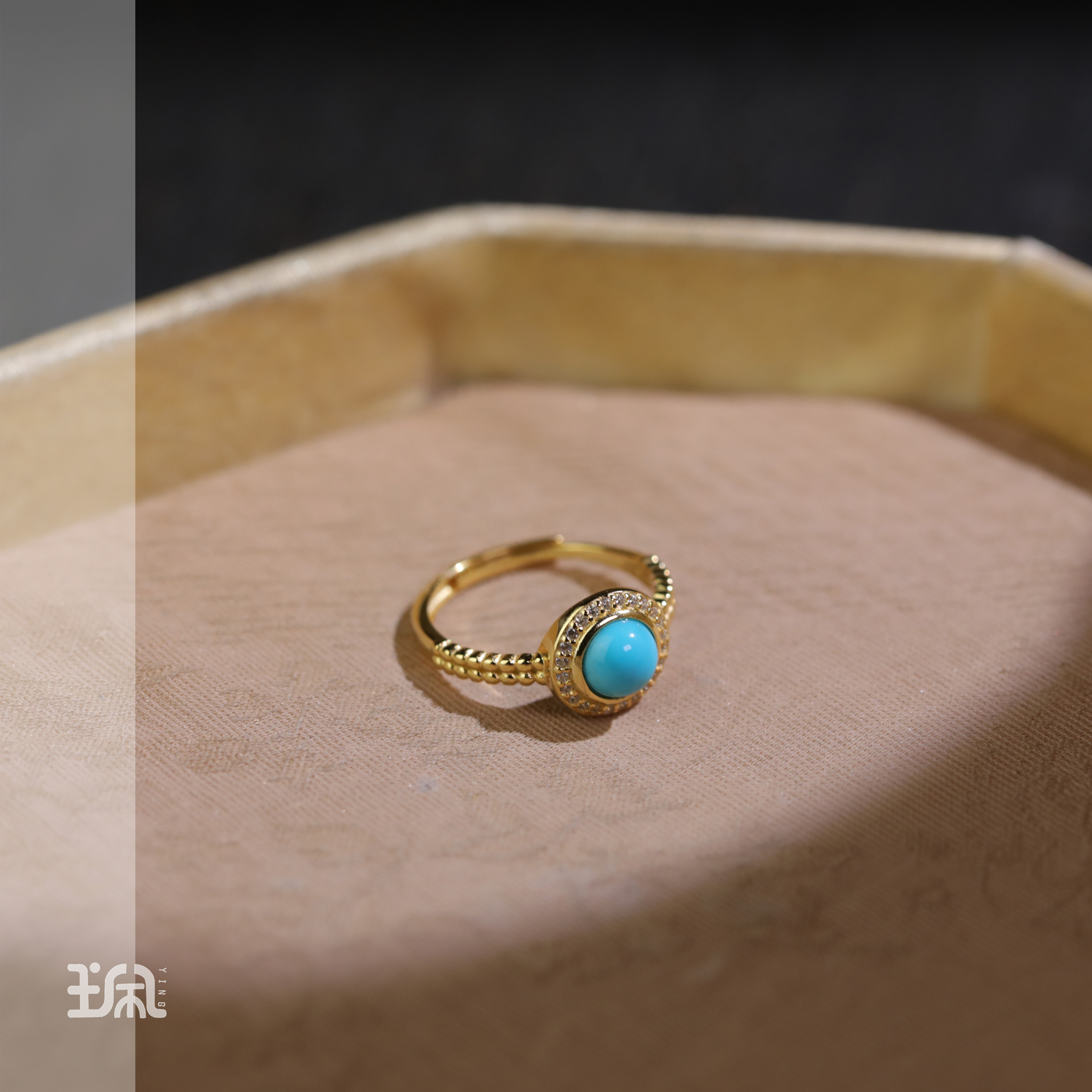 蓝穗|美松*戒指*S925银镀金LYC25020724多样性发其一（P）