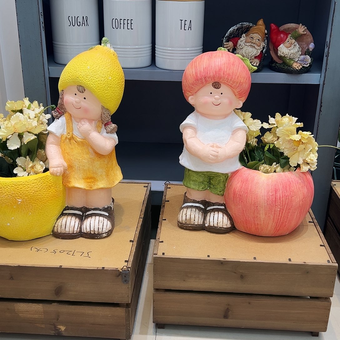 花园摆件红红火火