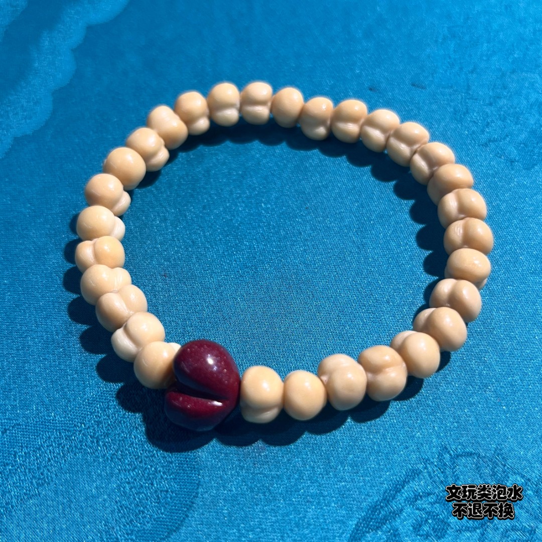 【铭记珠宝】龙脊菩提屁桃手串28-3DM220H583【多样性发一件】