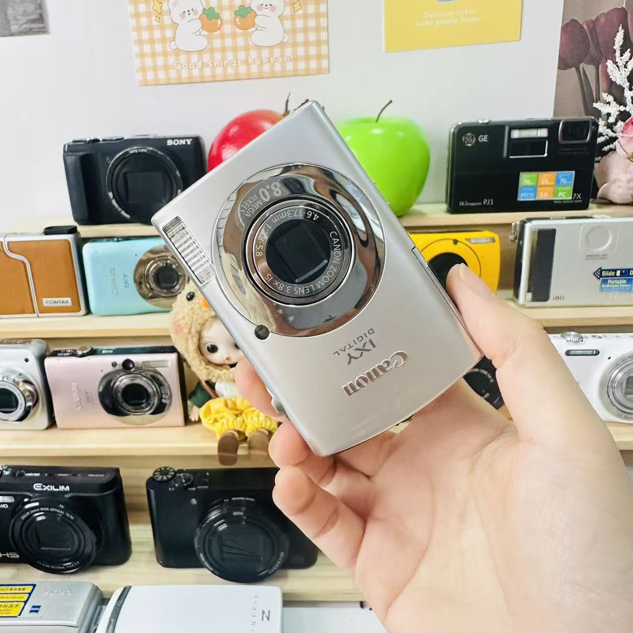 9新 Canon/佳能 佳能ixus860热门型号拍人像800万像素