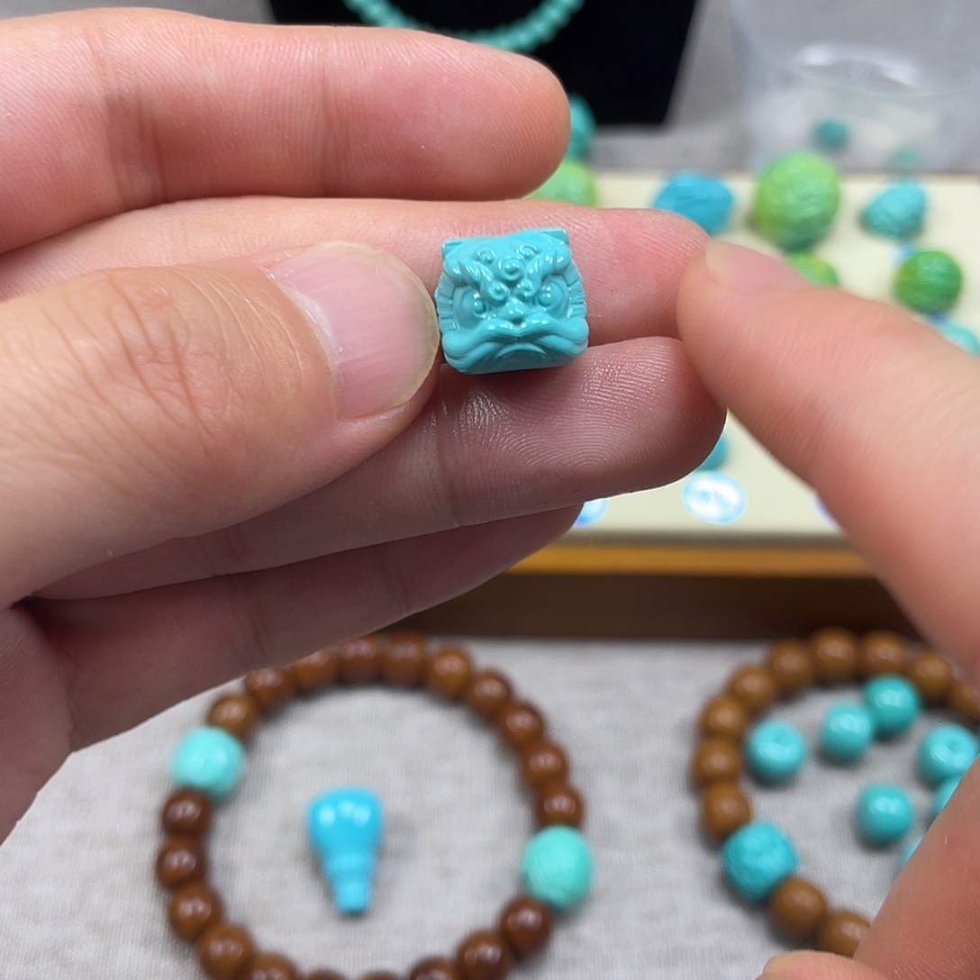 原生态湖北秦古料配饰，直径13