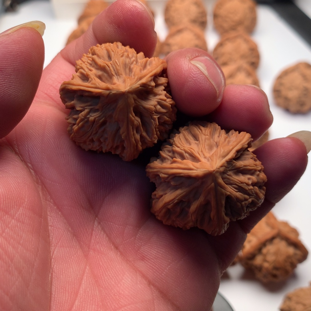 文玩核桃手串文山三棱