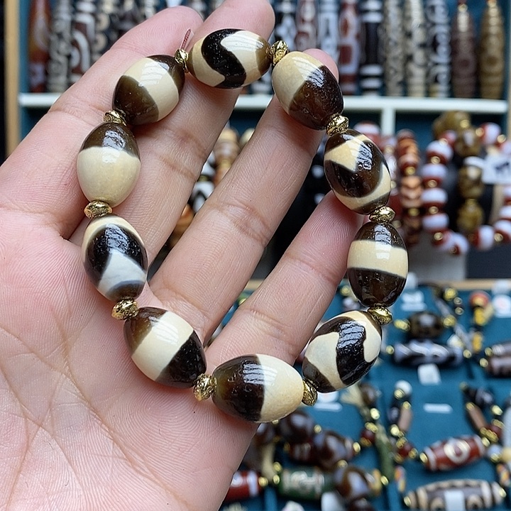 玛瑙/玉髓手链合金龙****）