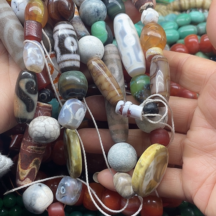 海***ˊ玛瑙/玉髓未镶嵌颈饰