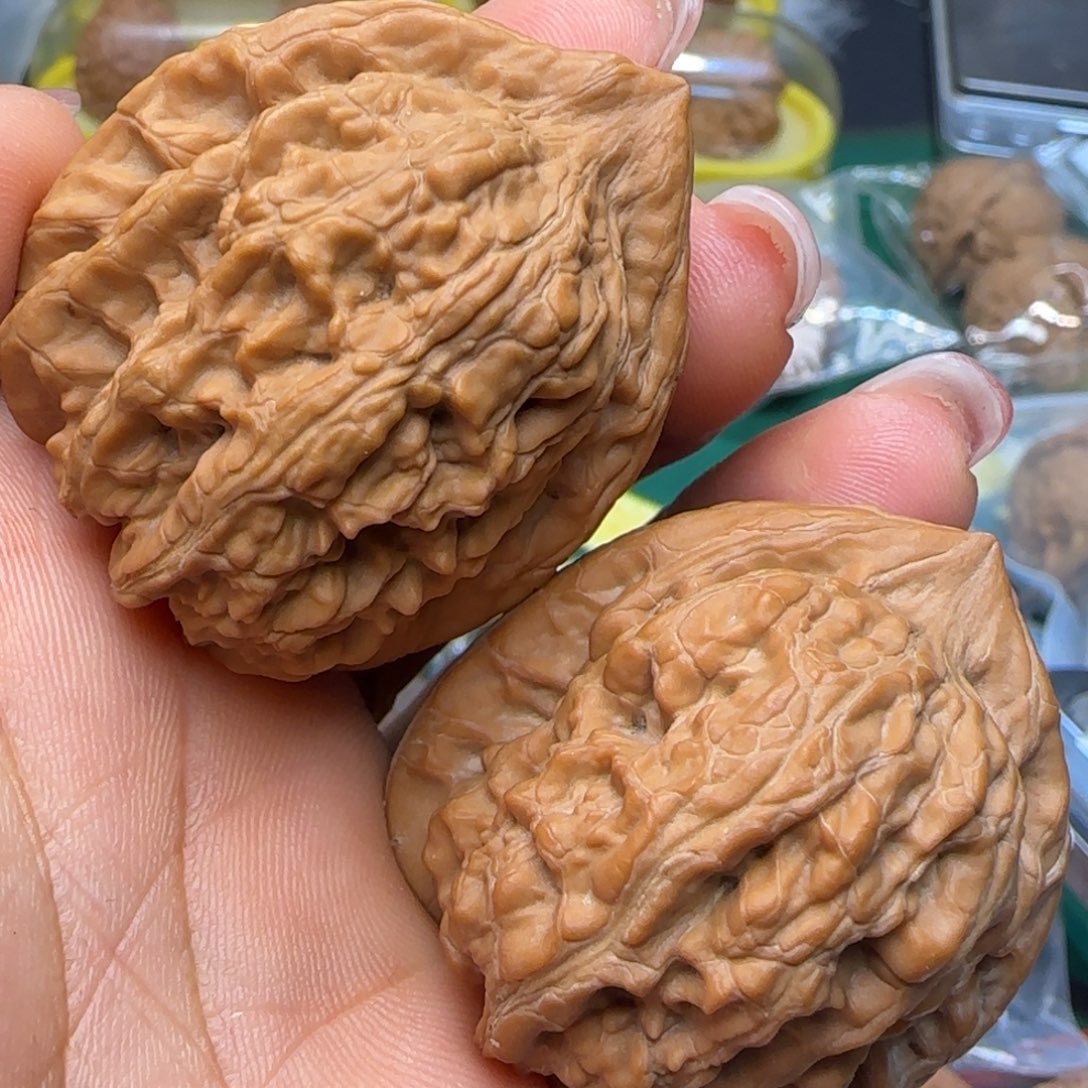 吊坠文玩核桃38赤龙