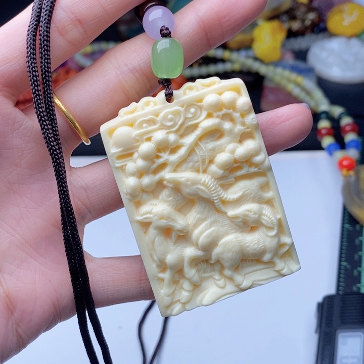 蜜蜡颈饰未镶嵌132套装