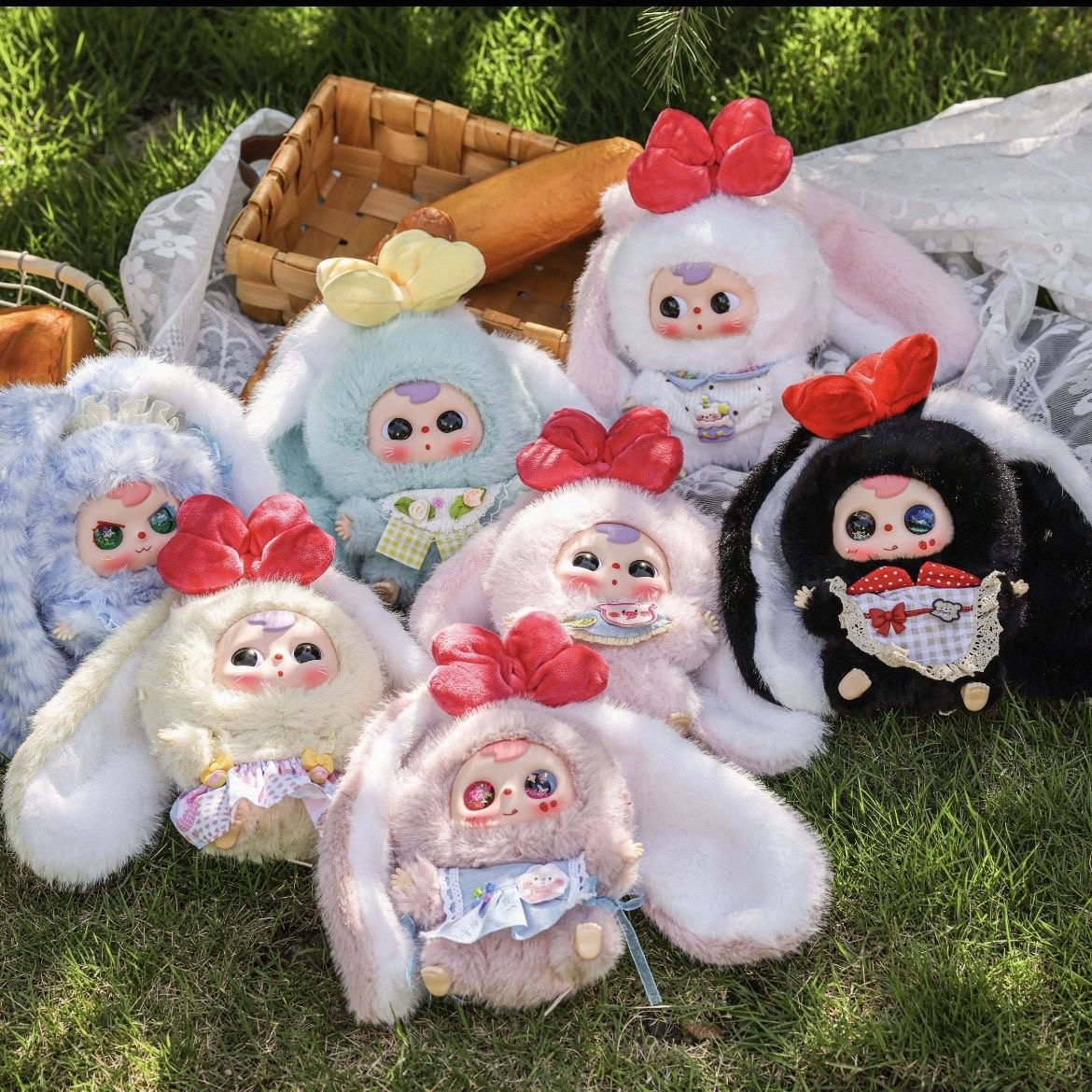 大宝贝潮玩兔兔乐园毛绒盲盒潮玩