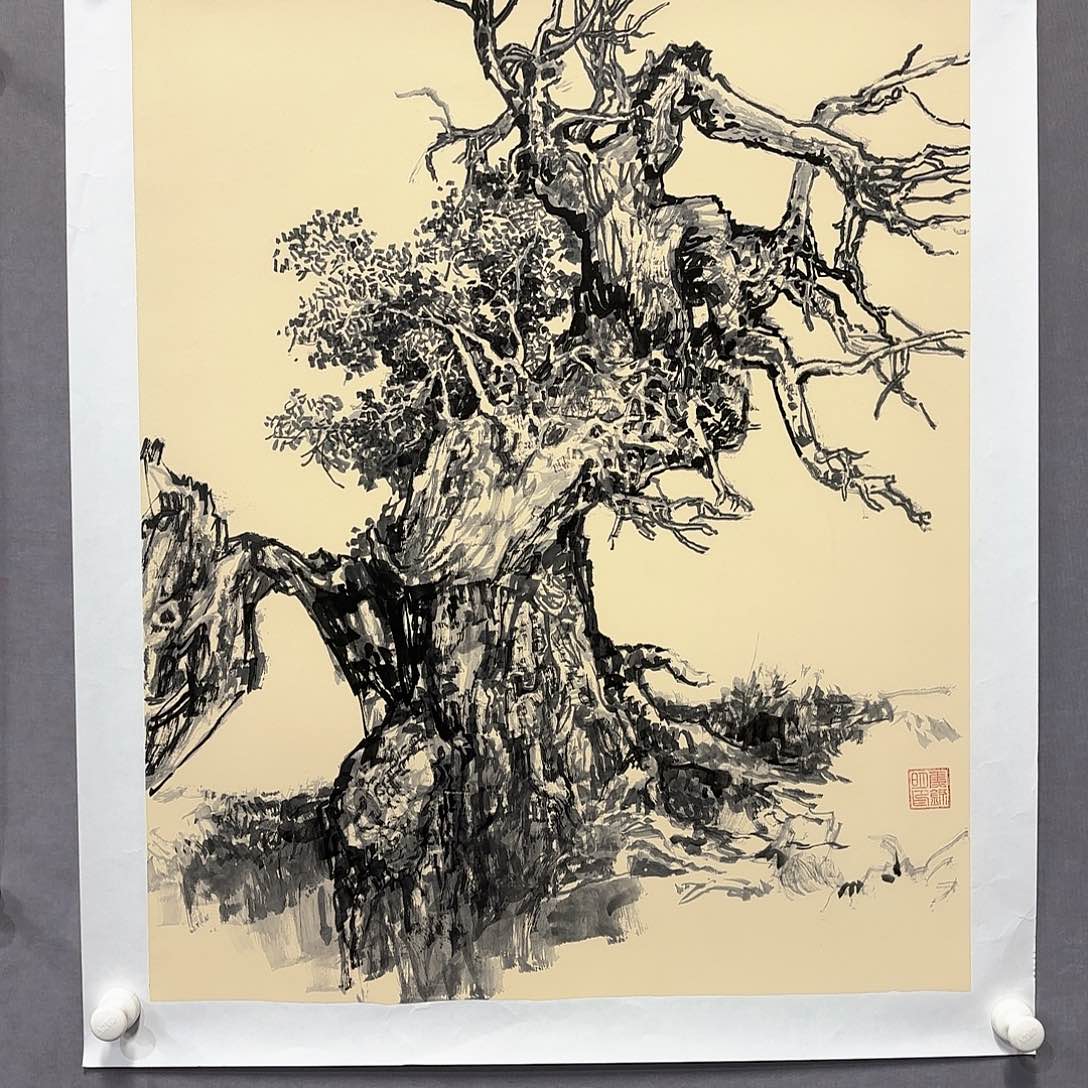 国画国画纯手绘作品请放心去藏