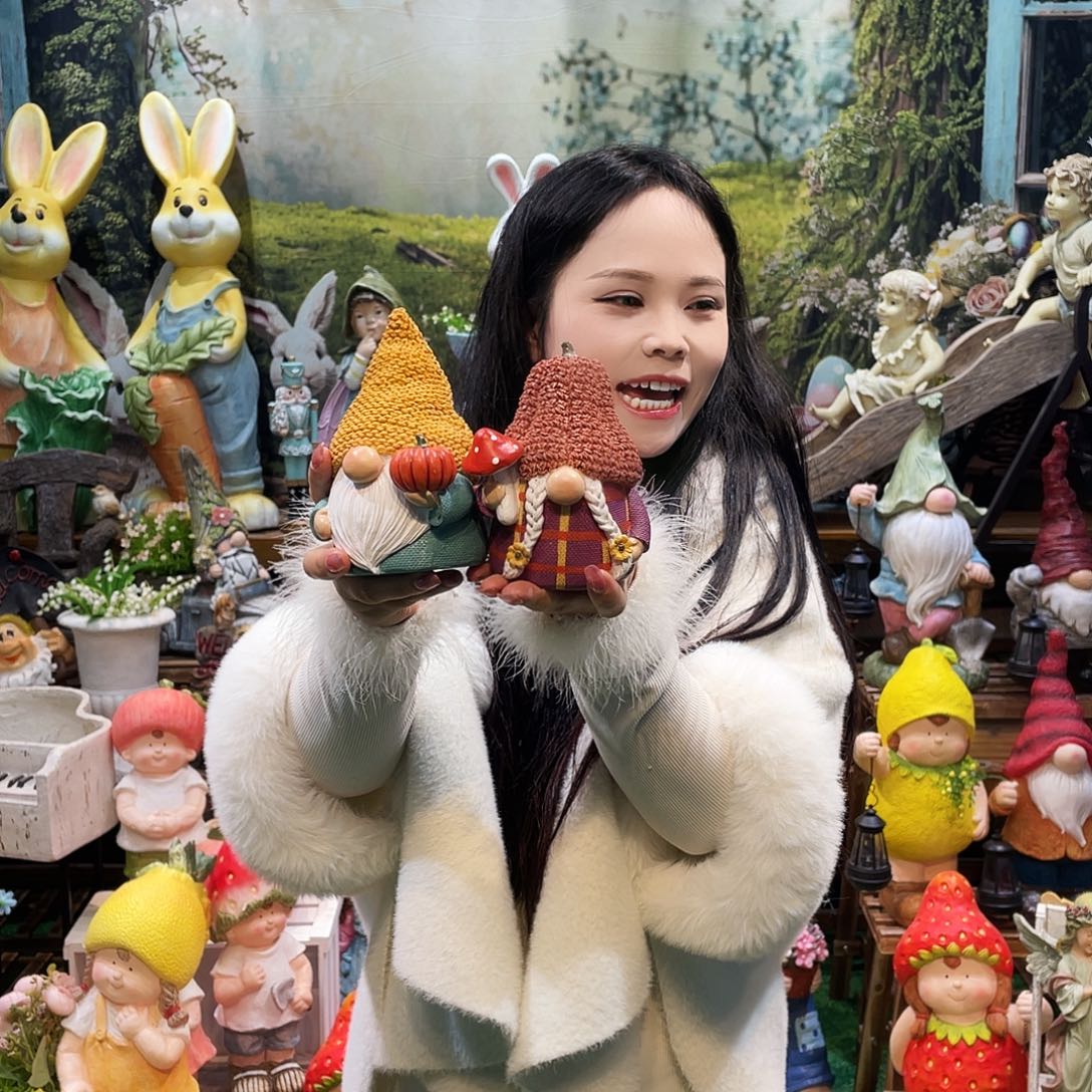 摆件花园摆件红红火火