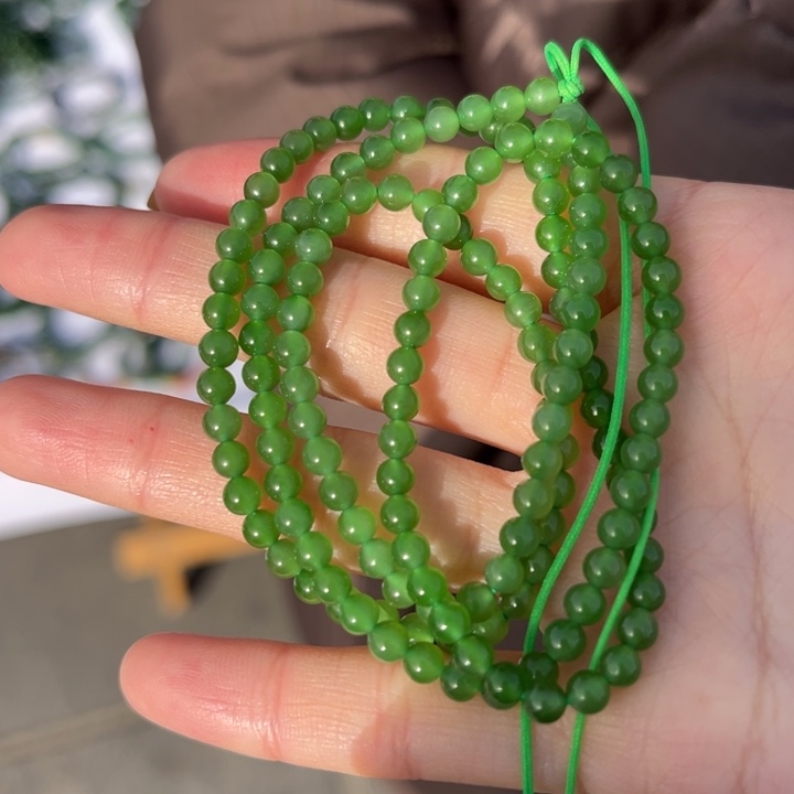 和田玉颈饰未镶嵌卡4