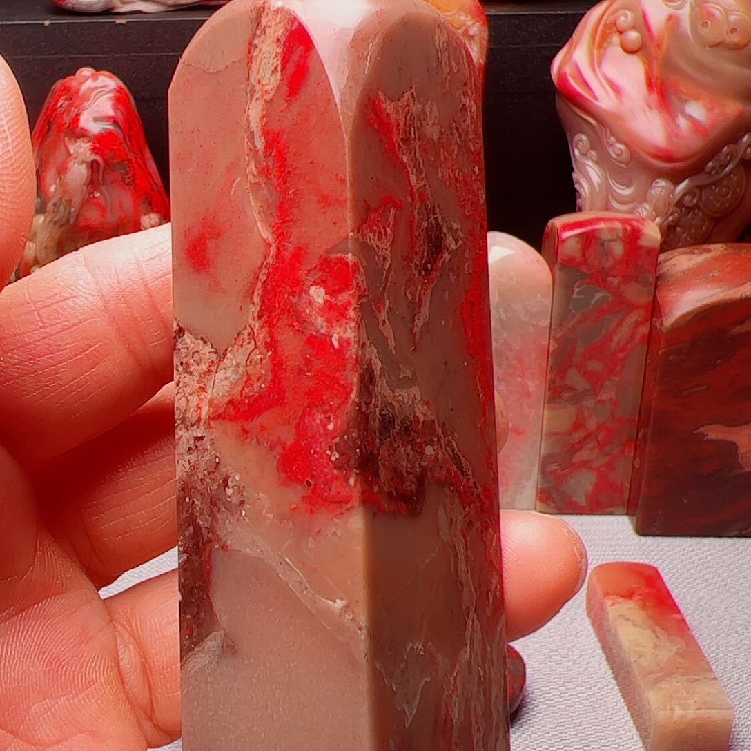 鸡血石昌化鸡血石印章