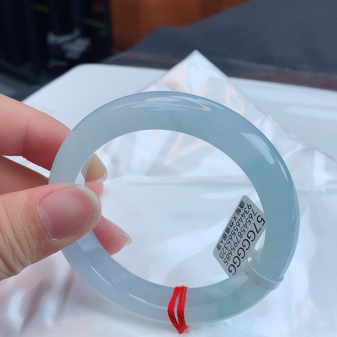 翡翠手镯未镶嵌天然缅甸翡翠A货手镯