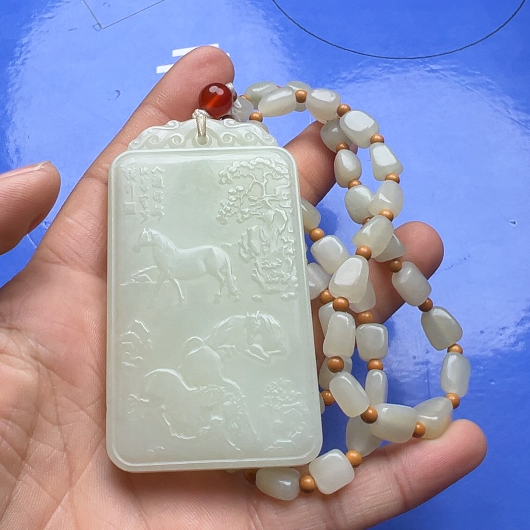 和田玉挂件未镶嵌