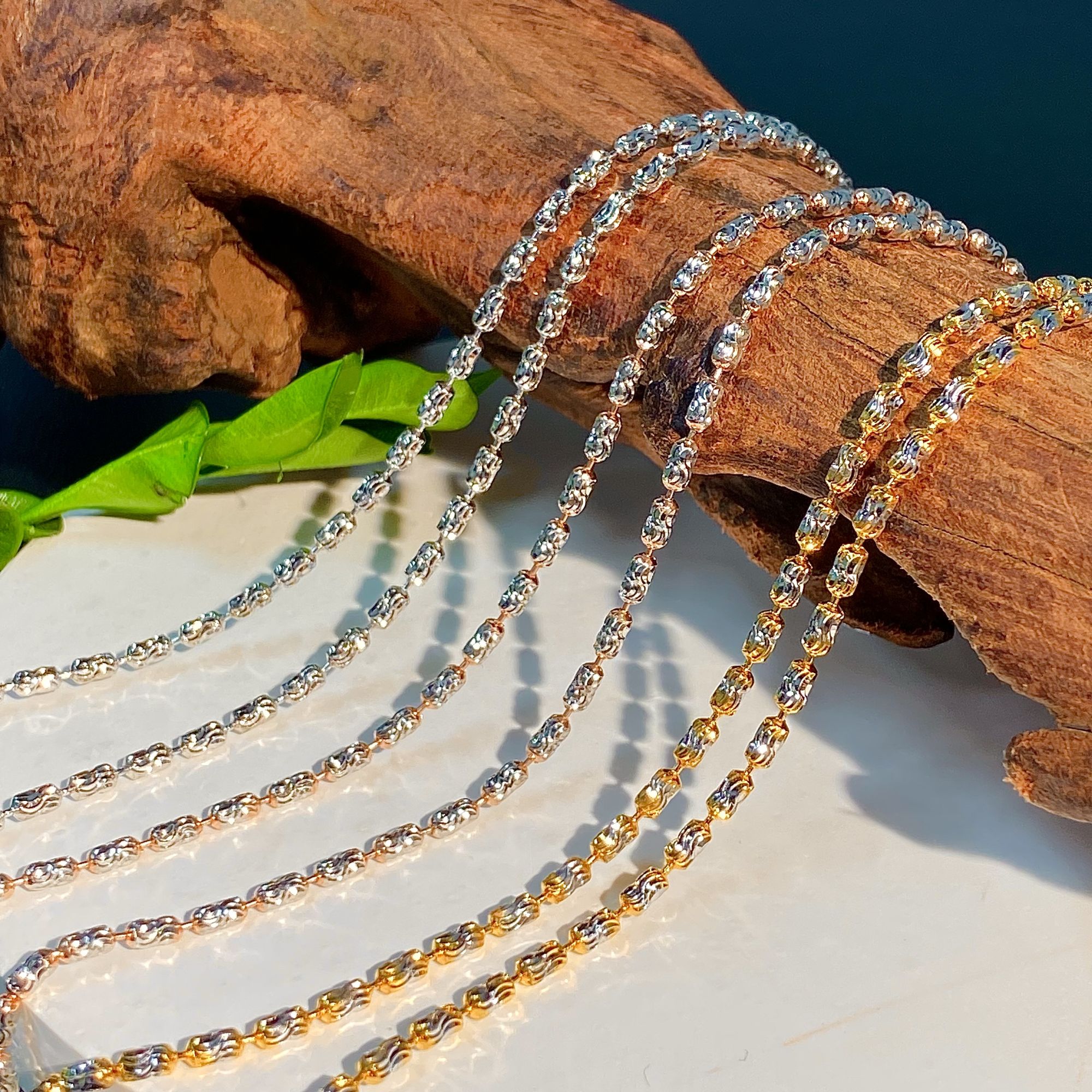 链子925银 爆款时尚925银百搭银链可全调节项链珠宝项链1.9mm