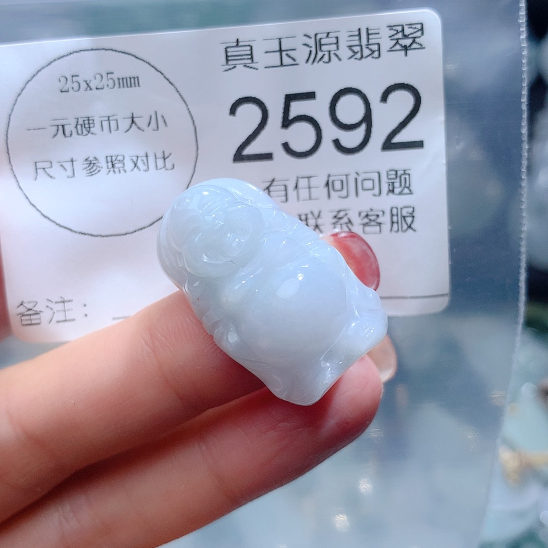 翡翠颈饰未镶嵌2592。