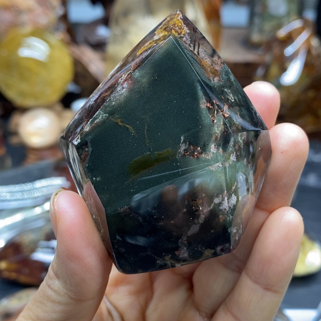 水晶原石手把摆件未镶嵌M*