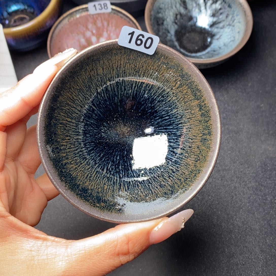 茶盏建窑建盏主人杯160