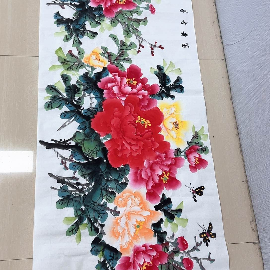 国画国画作品展。国画h