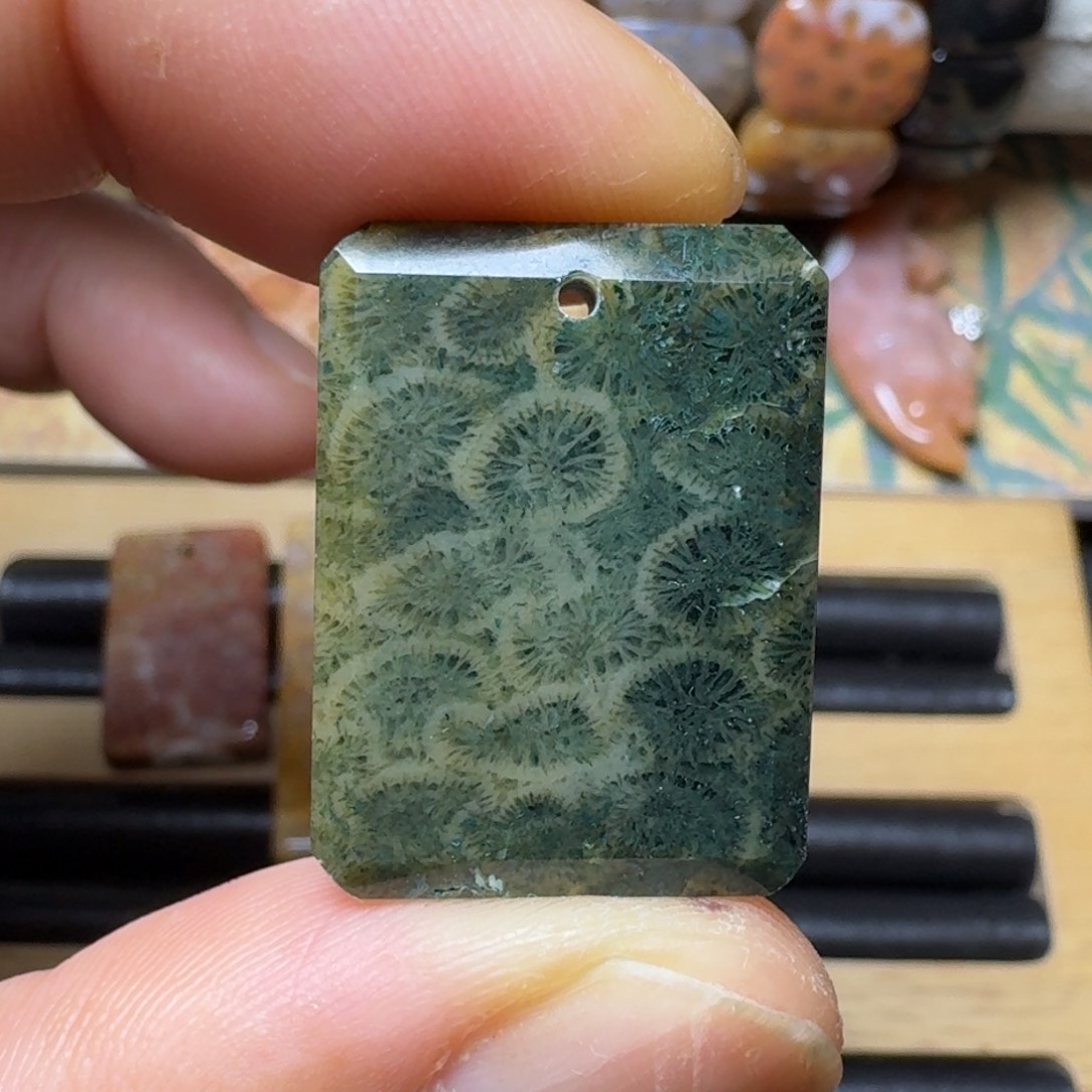 硅化玉纯天然有机玉石 保真色未镶嵌特价