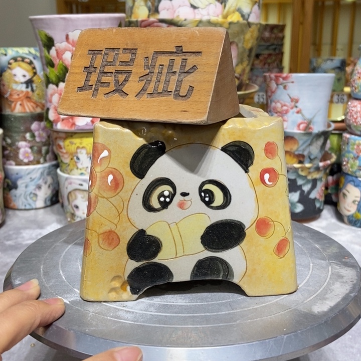 景德镇艺术手绘作品