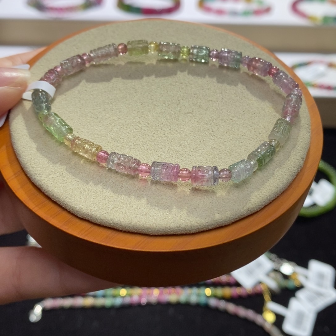 【闪购商品】碧玺手串未镶嵌两天看货期