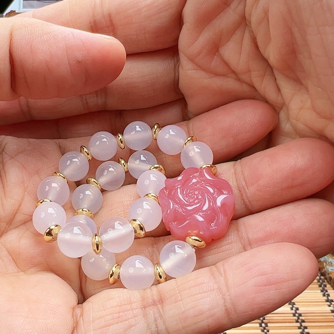 未镶嵌玛瑙/玉髓珠宝半成品