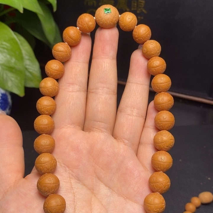 凤眼菩提手串阿*尼泊尔