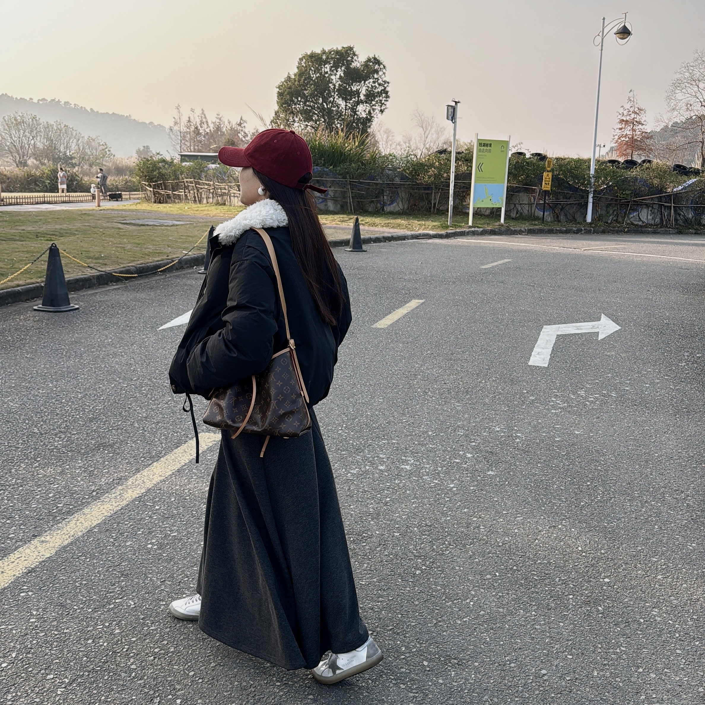 【丽姐女装】莫代尔大摆裙｜优雅系 亲肤质感抗皱显瘦垂坠半裙Q0361