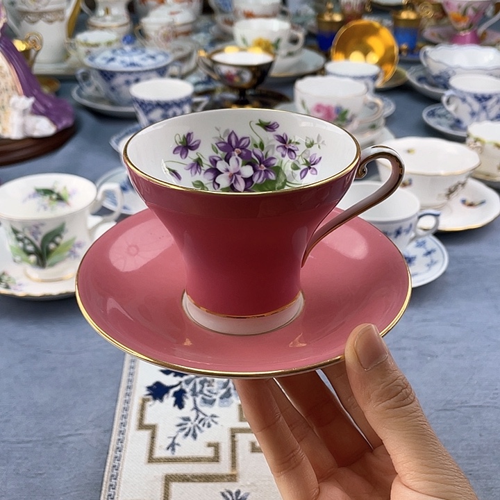 中古欧瓷瓷器小房子