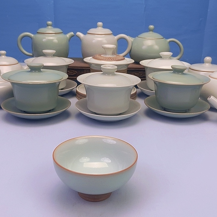 杯天青主人杯原矿原釉原产地