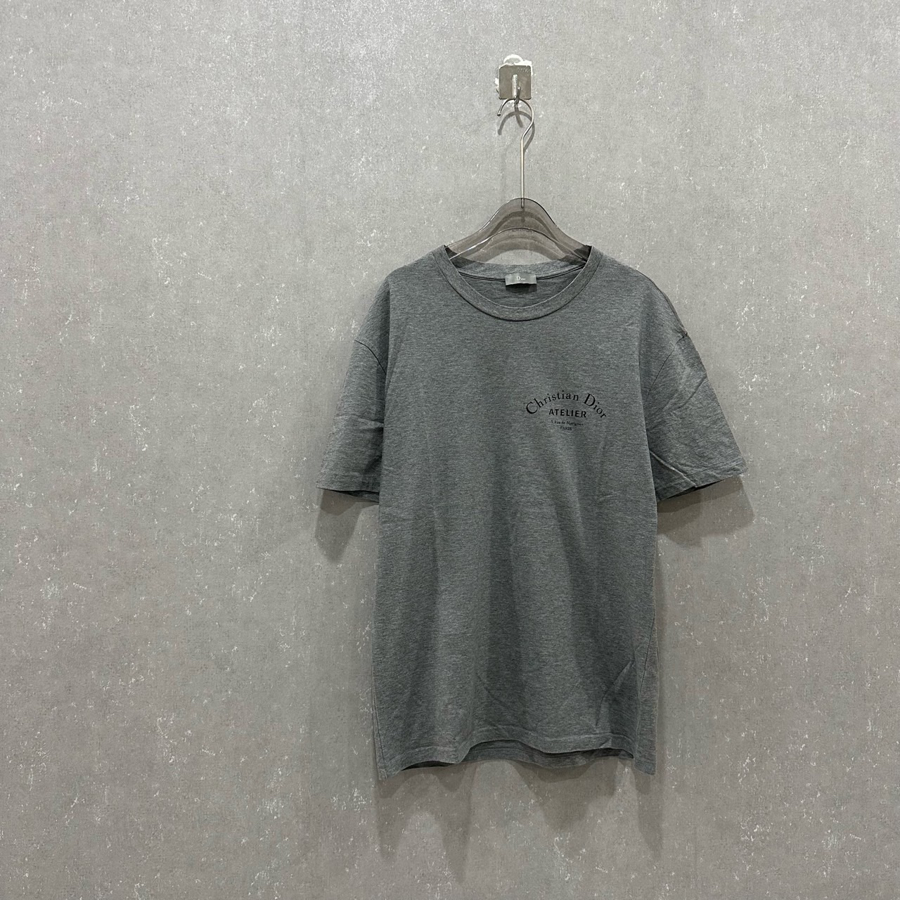 99新 DIOR/迪奥 纯色字母印花圆领短袖 M码/SL003654