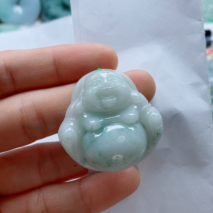 翡翠颈饰未镶嵌吊坠