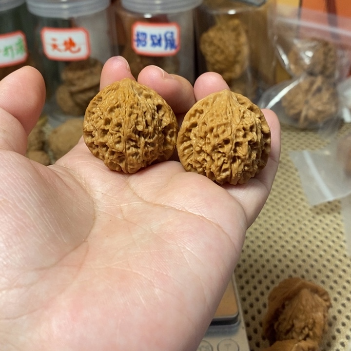 核桃手串/手链野生33微修