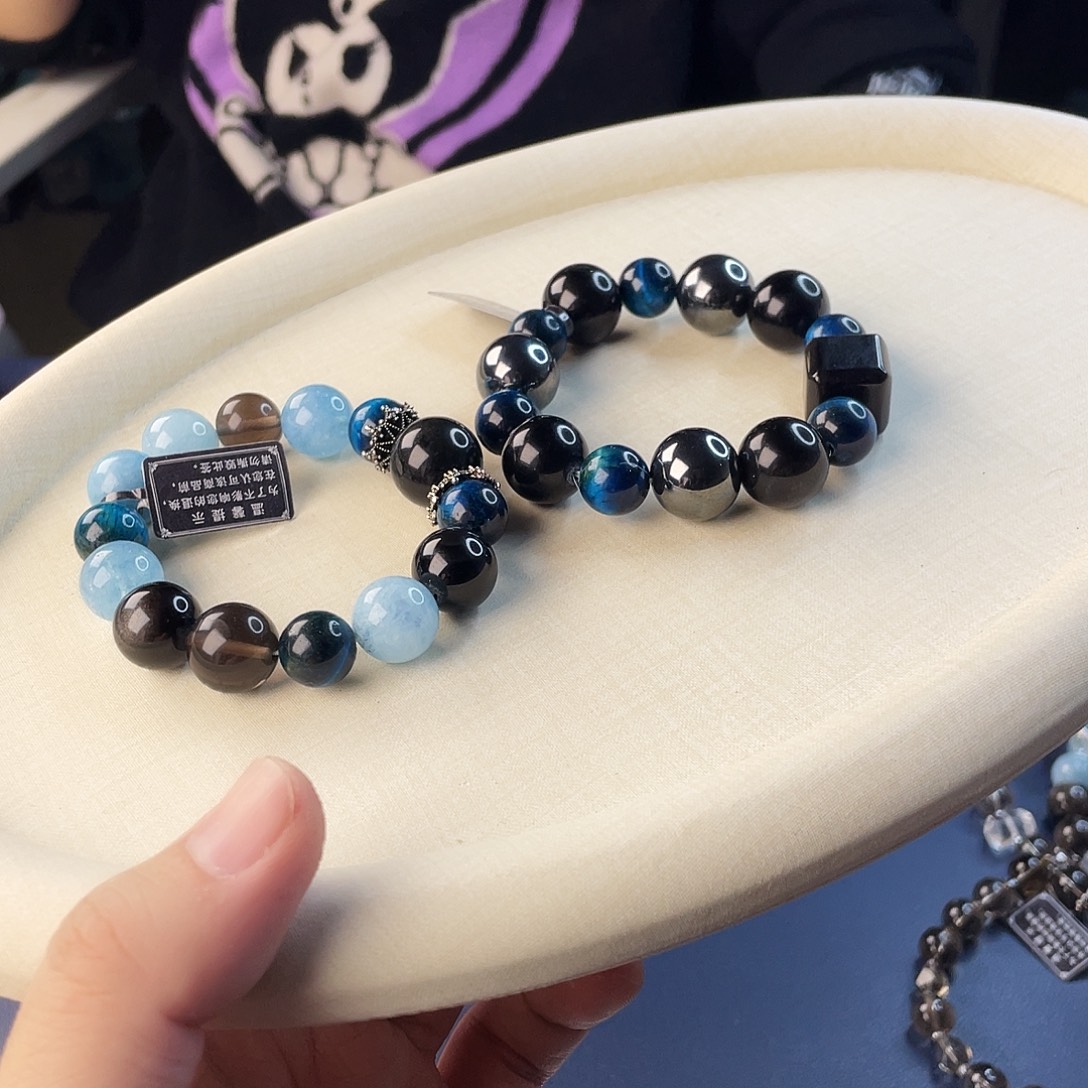 银S925镶嵌水晶手链