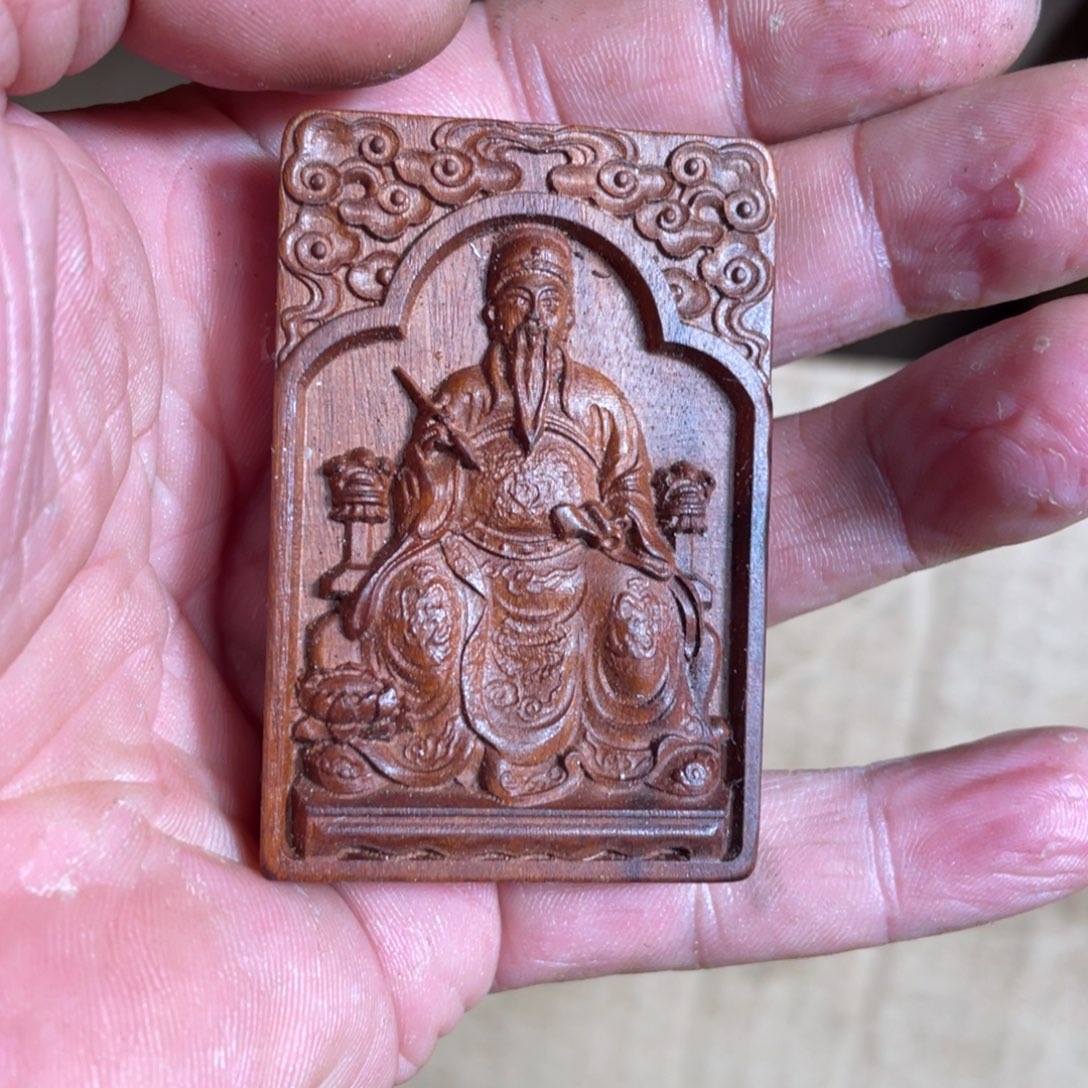 枣木雷击枣木雕刻文昌