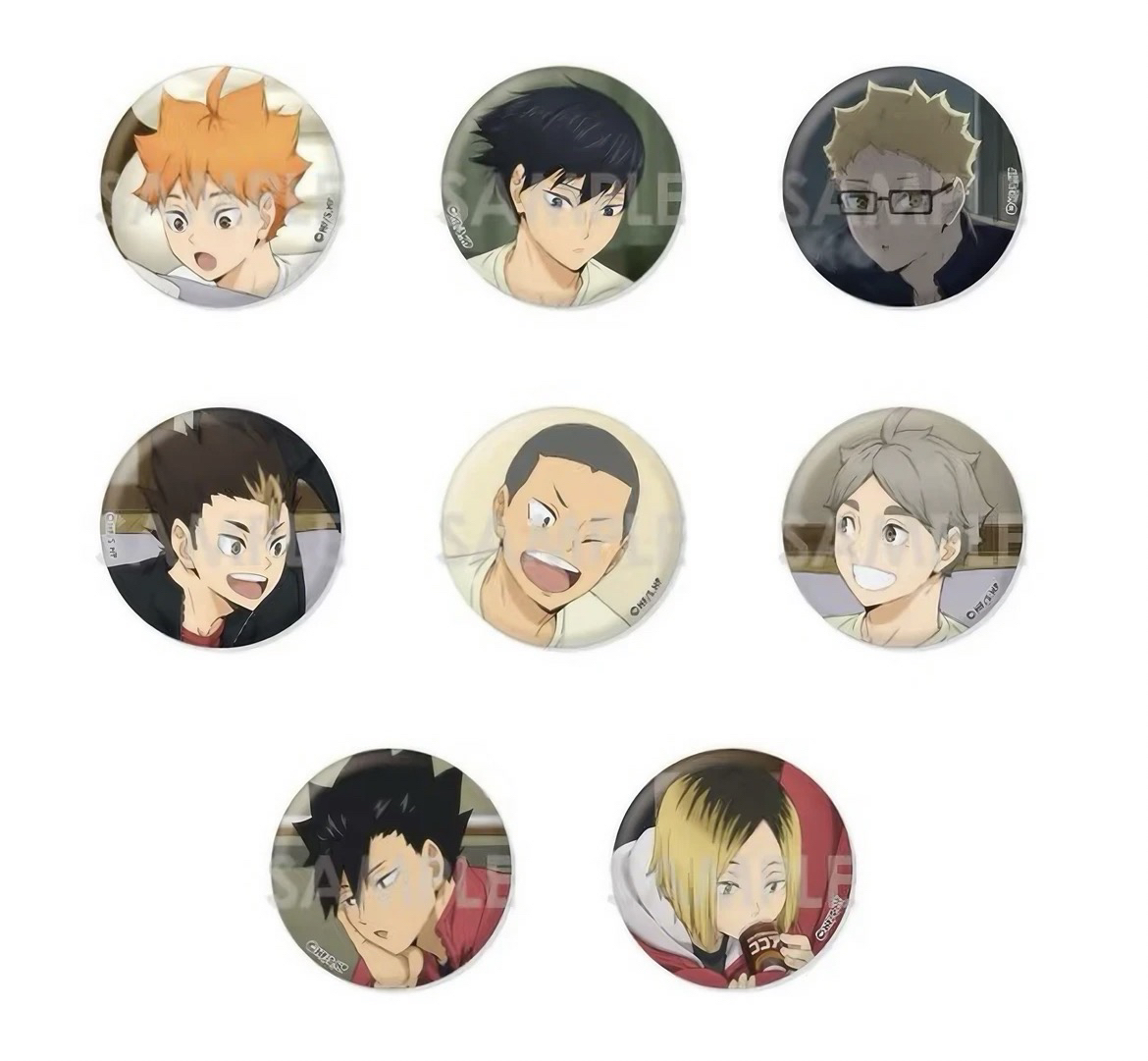 【排球少年】排球展销会 决战前夜系列 永旺限定吧唧（默认代拆）