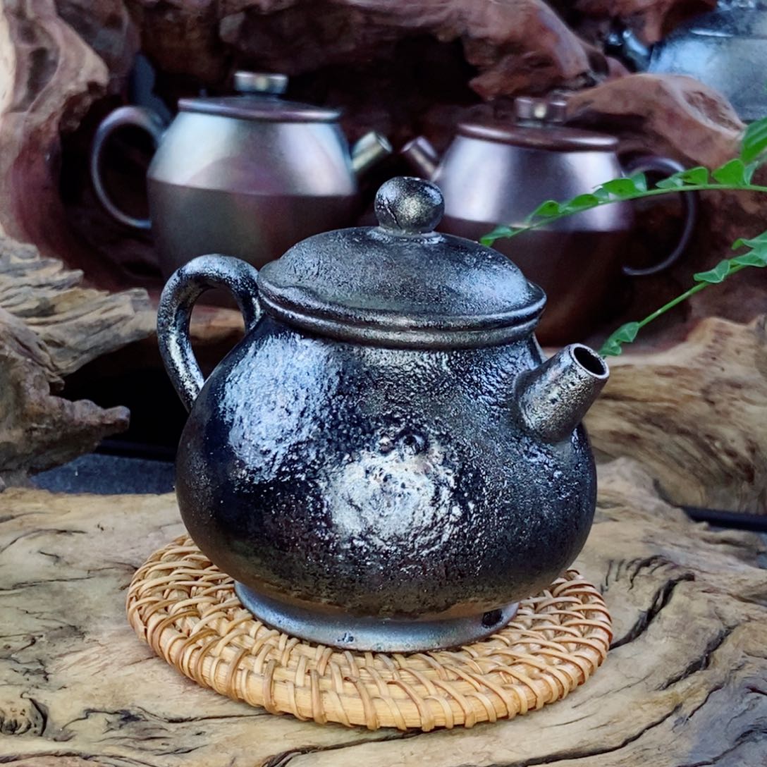 建水紫陶柴烧茶具