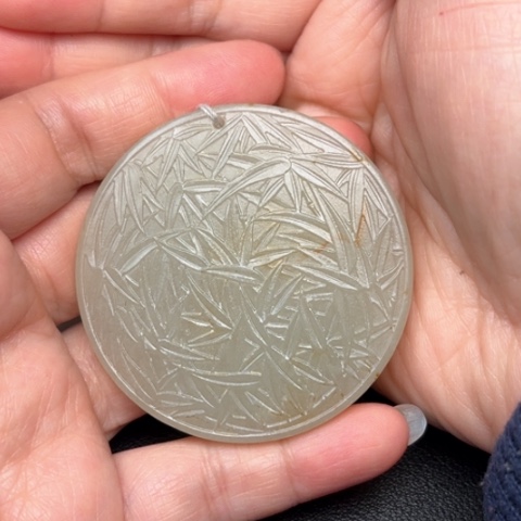 和田玉挂件未镶嵌小****5