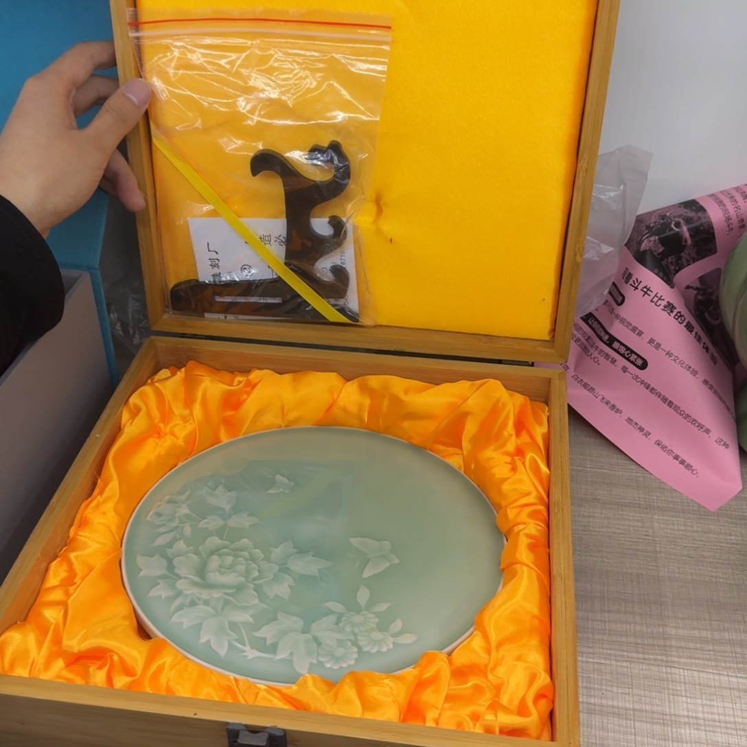 龙泉青瓷茶具微瑕73976