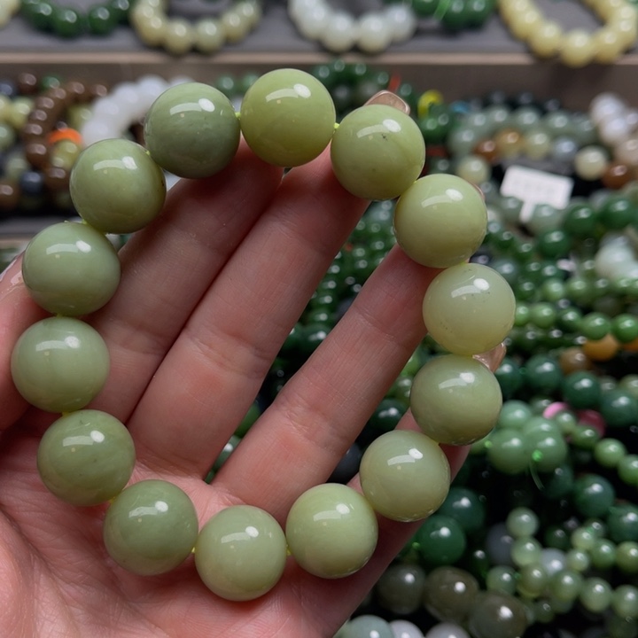 和田玉手链未镶嵌