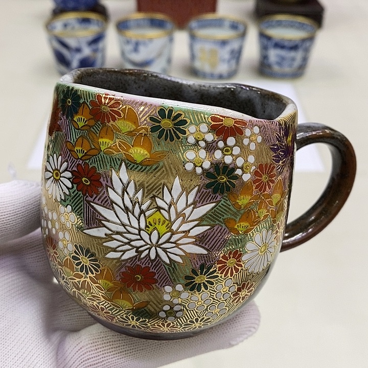 摆件九谷正品保真