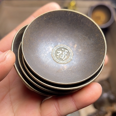 铜制工艺把玩摆件